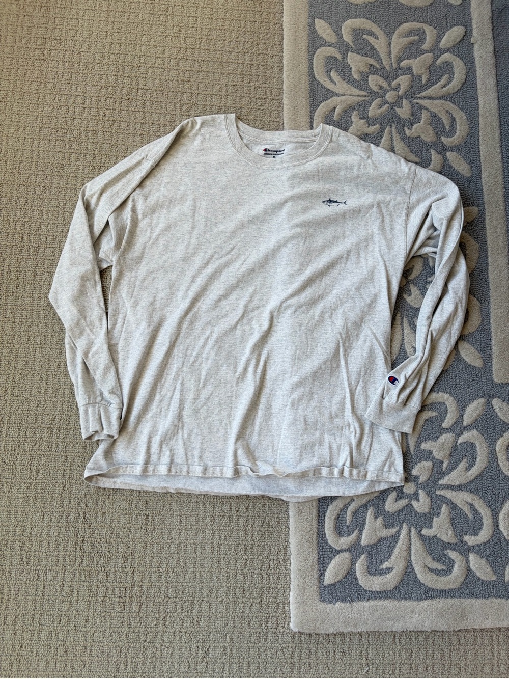 Men’s Champion Long Sleeve Martha’s Vineyard Tshirt - Picture 2 of 2